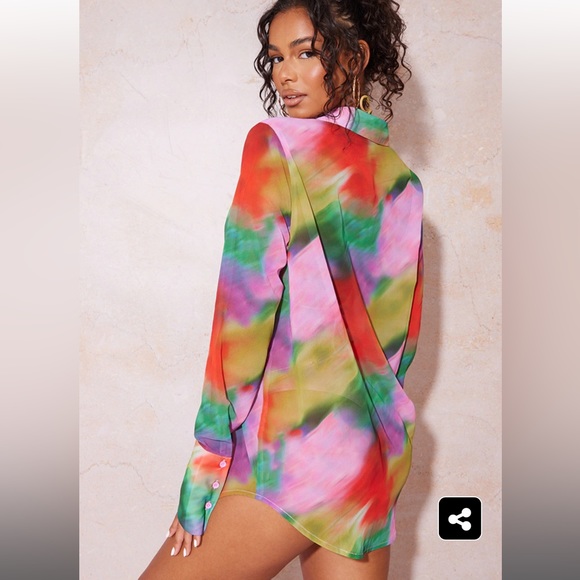 Oversized beach shirt - Picture 2 of 5